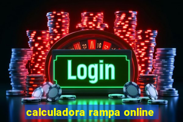 calculadora rampa online